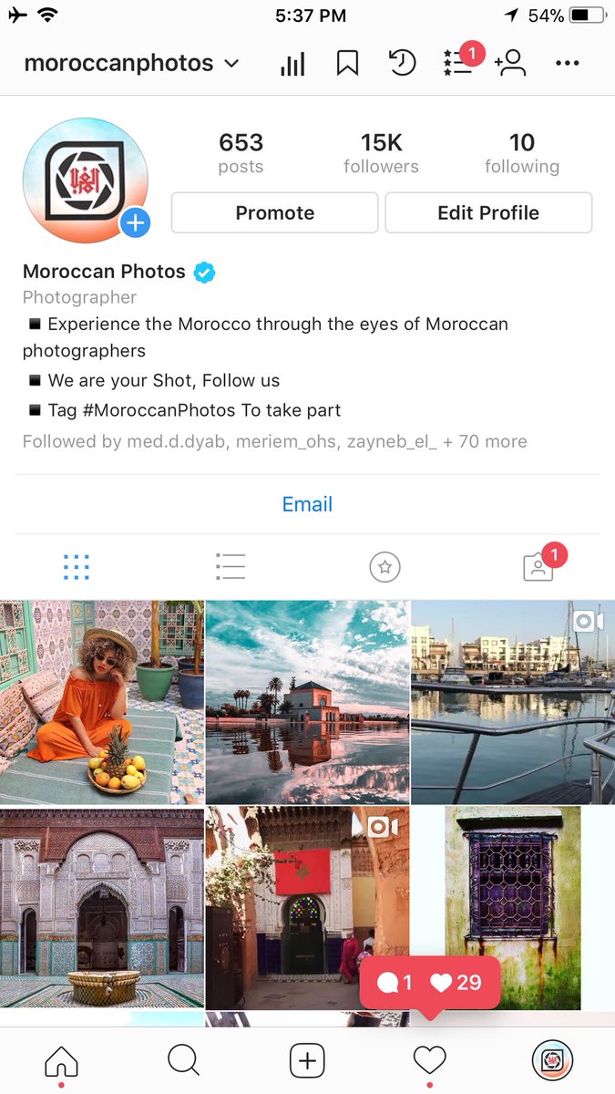 RadwaneRF's tweet photo. Experience the Our #Morocco through the eyes 👀 of #Moroccan Photographers, Follow us
https://t.co/YlTyrXNr8B 🌺 
• • •
#Instagram #TravelPhotography #Photographer #TravelMorocco  #PhotographyLovers #DiscoverMorocco #MoroccanThings #Casablanca #Marrakech #Vacation https://t.co/COYmkhhawE