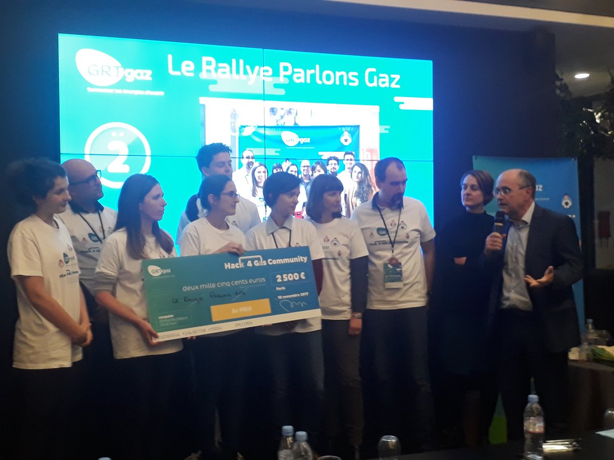 magsVatier's tweet photo. Tellement de vainqueurs au #hack4gas de #parlonsgaz! 🏅🏆fière de les avoir suivi en tant que mentor! Bravo à vous tous!!! https://t.co/WWLkSyG3tS