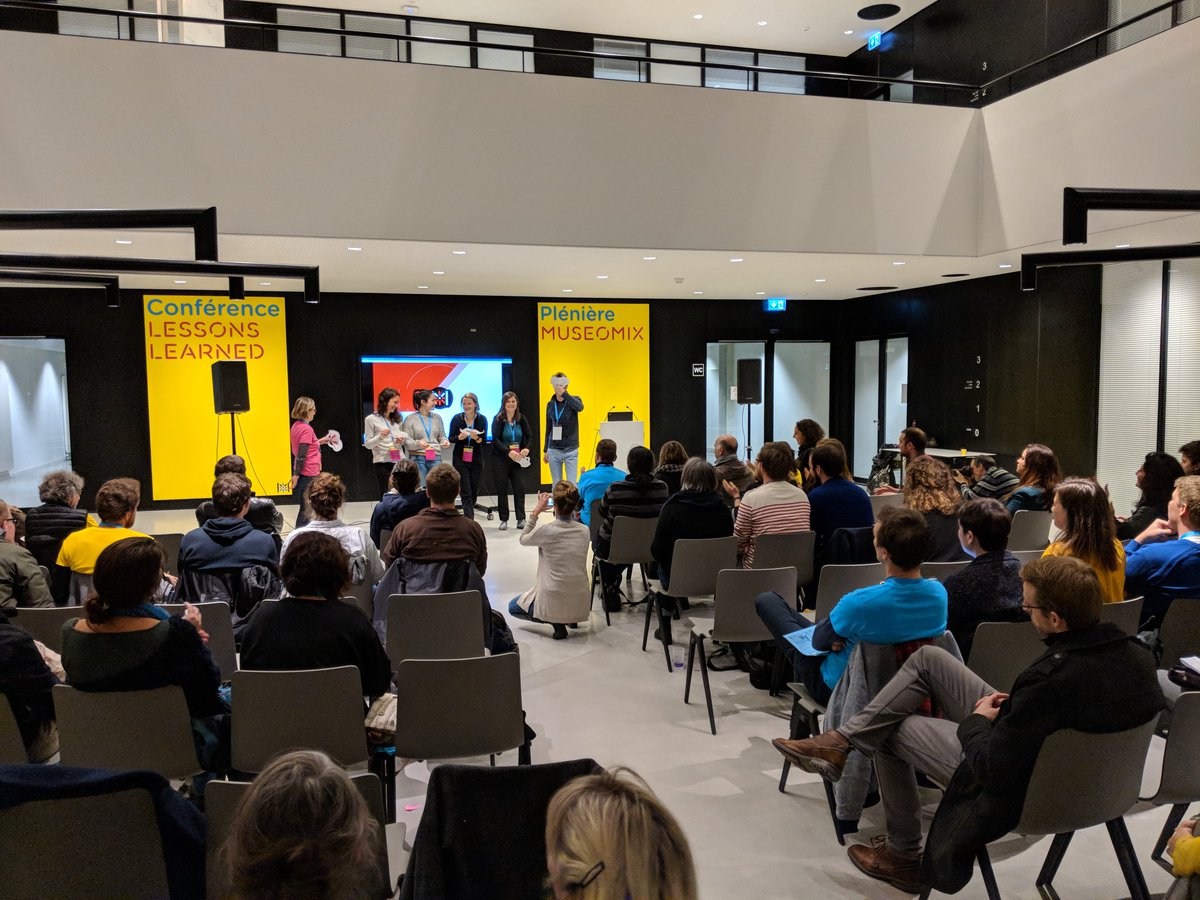 lpalli's tweet photo. À #mxArtLab est le tour de "La vérité est ailleurs" qu'au @EPFLArtLab
#museomix https://t.co/bCqYrlrusV