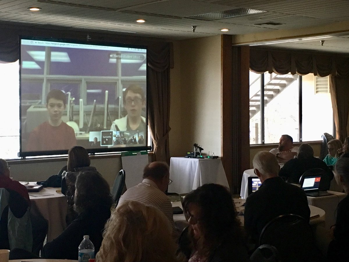 DanetteParsley's tweet photo. #NWRISE stdts say connect learning to real world to help engage us #ruraled @ednwTeacher @dennisshirley https://t.co/DKnWW9OG3w