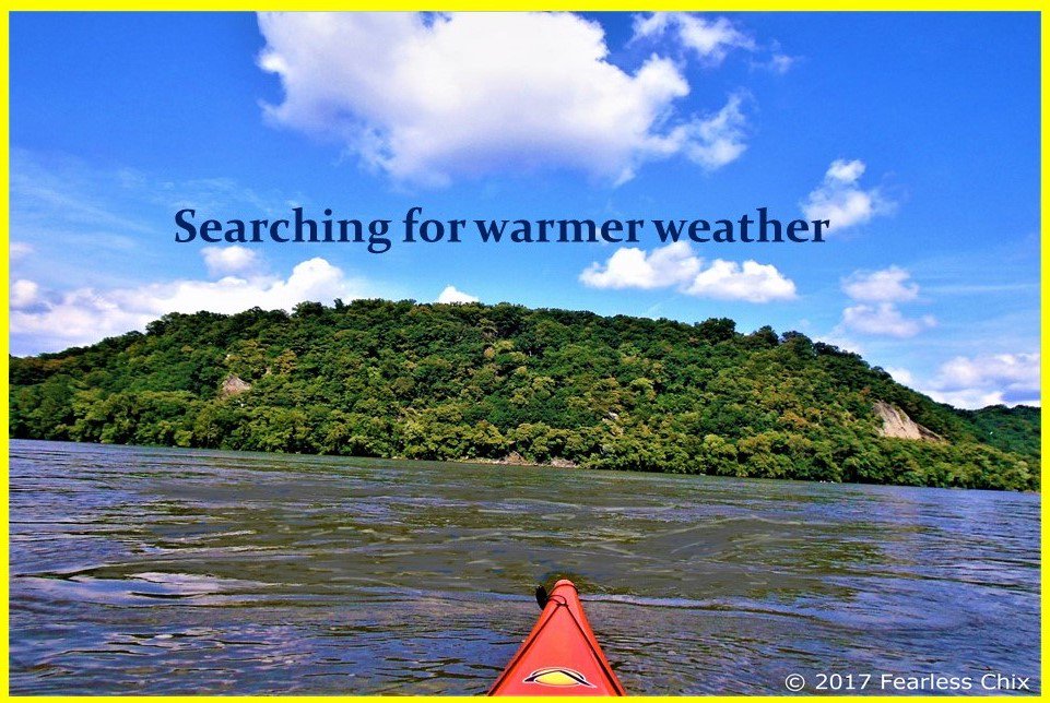 FearlessChix's tweet photo. The weather has changed! I'm not ready for this. #FridayFeeling #nature #NaturePhotography #kayaking #adventure #fall #ThingsWillBeBetterIf #LiveLaughLove https://t.co/TgRNvFbCaY