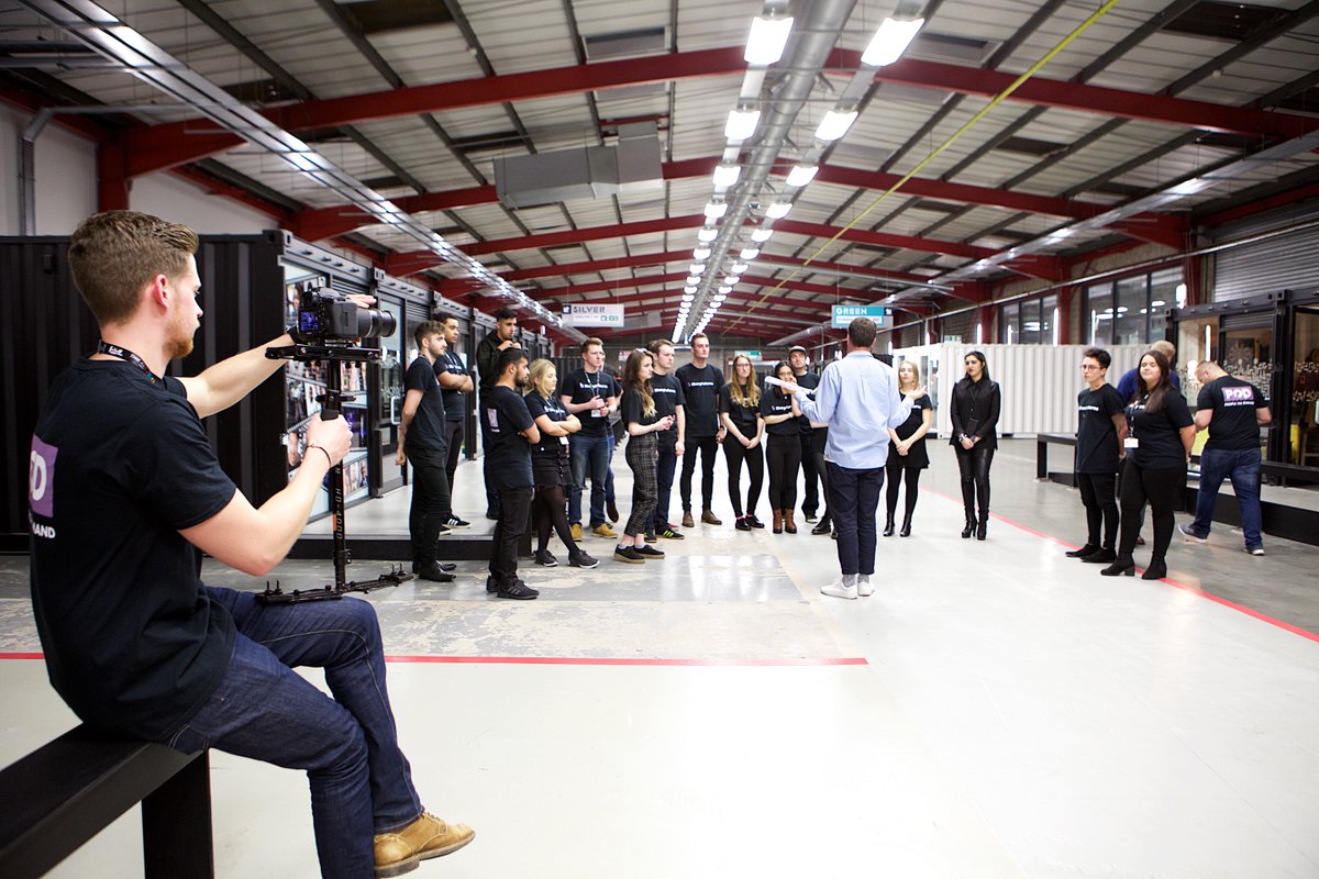SharpFutures's tweet photo. Watch our new video to find out what #SharpFuturesPOD is &amp; stories from our POD members working in creative digital: https://t.co/oeha66p8QR https://t.co/JUpATbtKQN