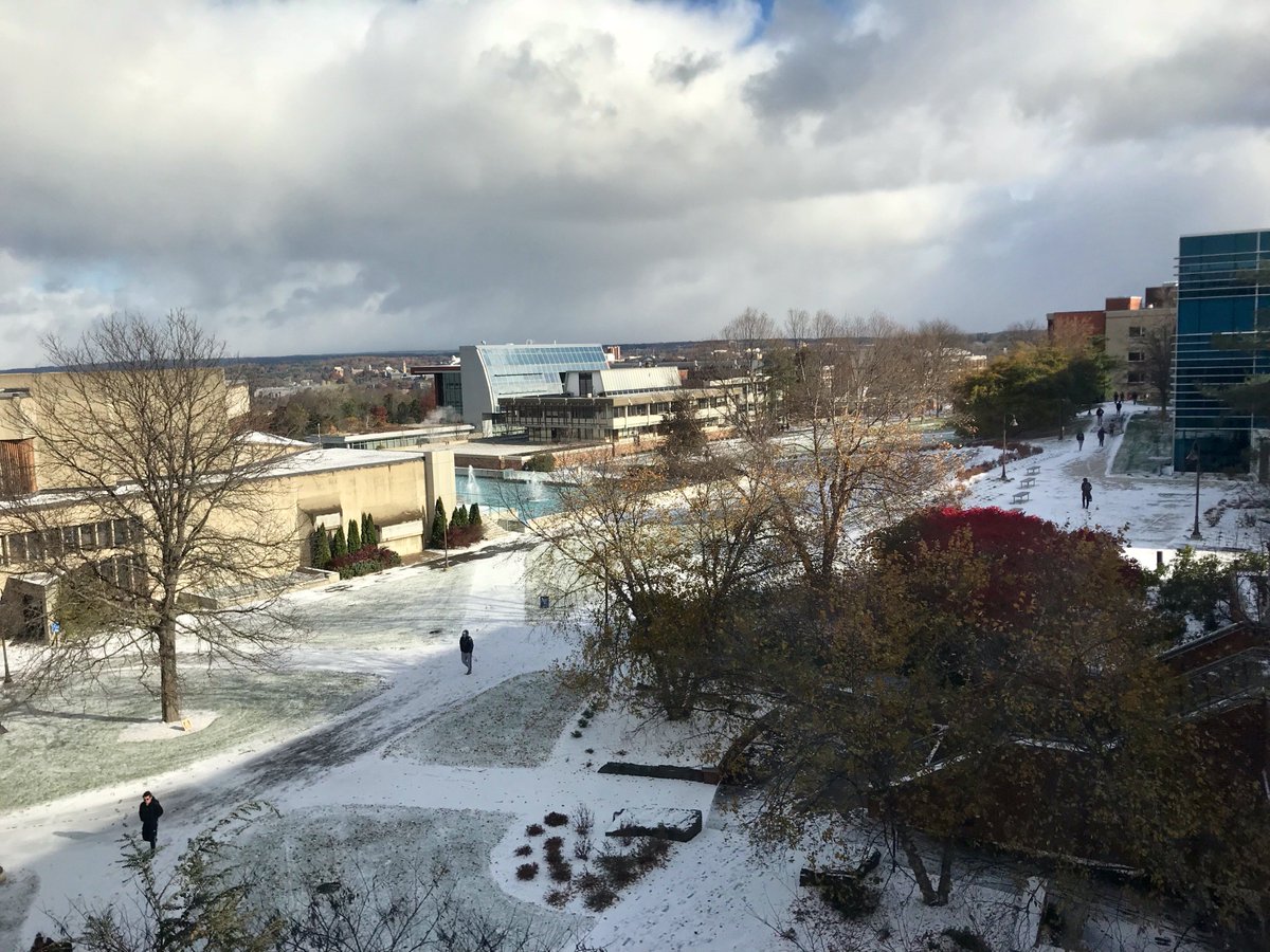 IthacaCollege's tweet photo. There's nothing quite like the first IC snow of the season.❄️ https://t.co/ngauUTX8MQ