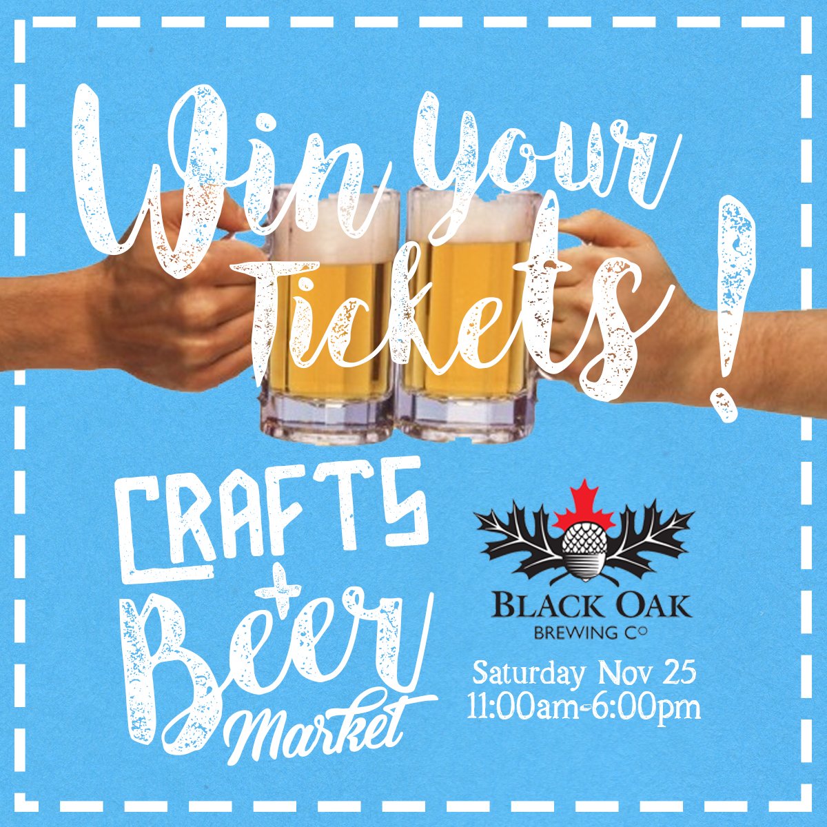 BlackOakBrewing's tweet photo. Have you entered to win your tickets yet? https://t.co/BOUuYVHpVz #blackoakbeermarket 🍺 https://t.co/SqJBlTVNuq