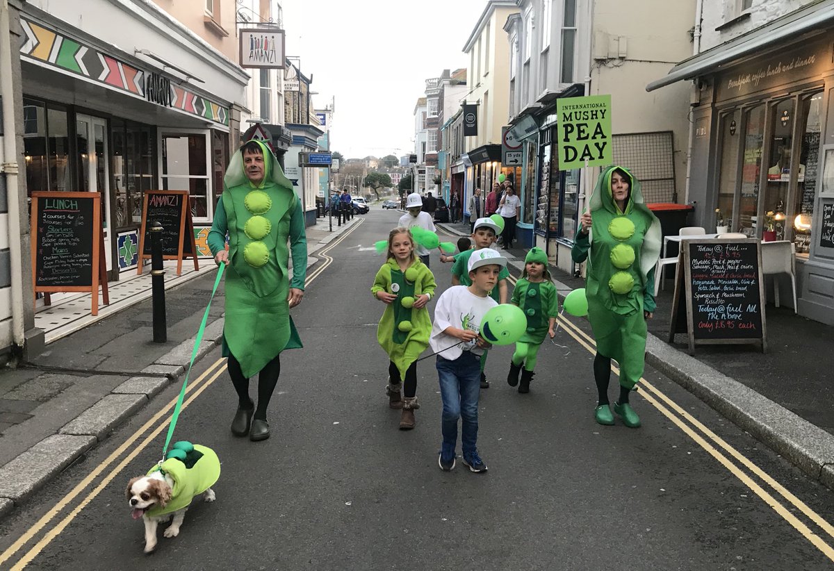 Off we go!
#Mushypeaday