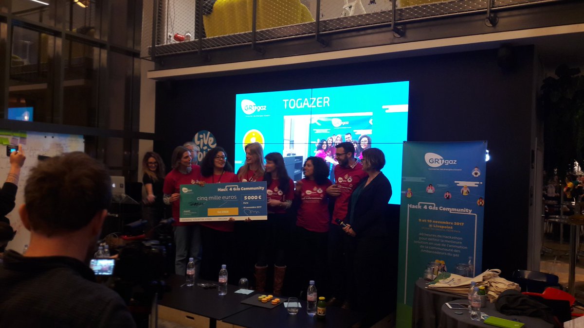 IsabelleMention's tweet photo. #parlonsgaz. Et le gagnant est ToGazer https://t.co/iMG08A3ruk