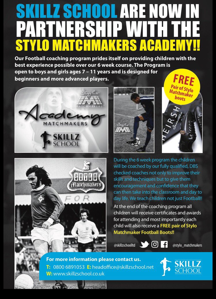 #skillzschool #stylo #matchmakers 
#2018 #comingsoon #primaryschool @stylomatchmaker ⚽️⚽️