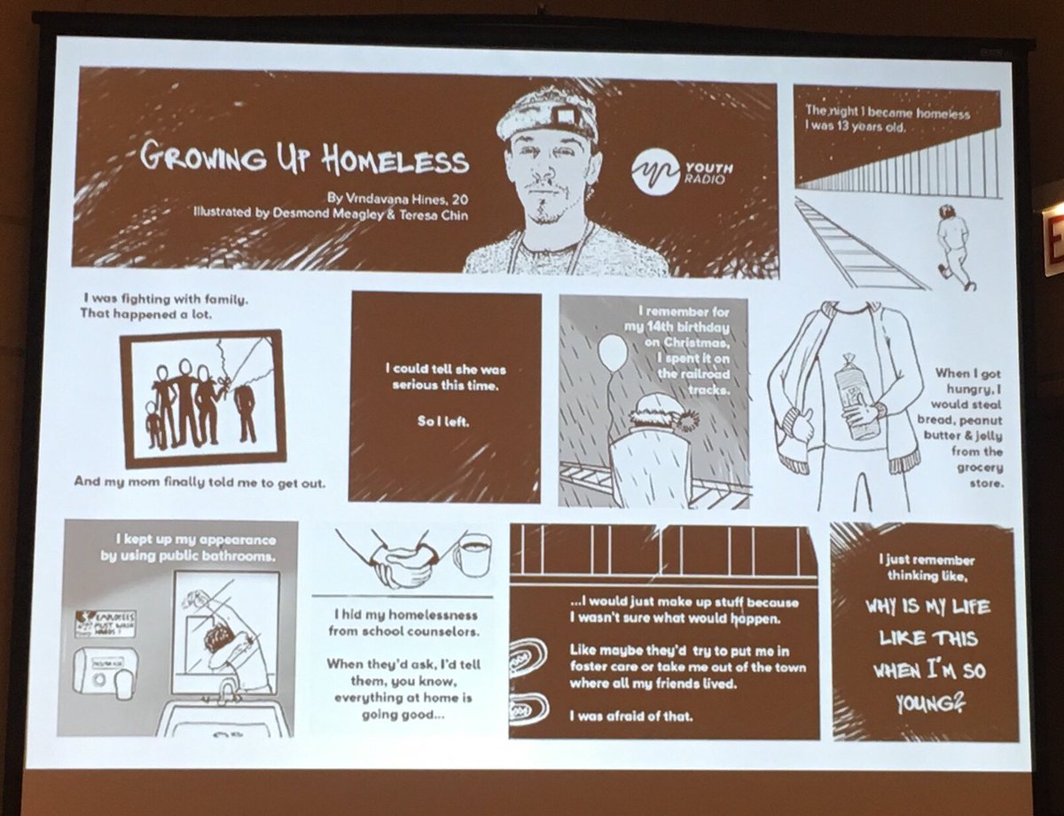 michmacklem's tweet photo. Stunned by @youthradio’s amazing process & digital approach to audio stories with care, words to mull over: “think of a person not as a source, but as a life... it’s emotionally harder but worth it” #ThirdCoast17 #no1source https://t.co/ds2MyRa7Yh