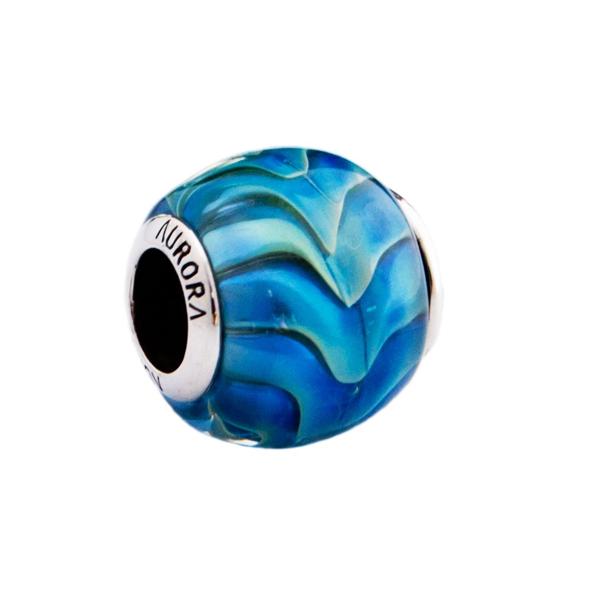 auroracharm's tweet photo. Blue Ocean Wave - Glass Bead captures the ocean and its waves while it attempts to "freeze in time" their motion, energy, strength and uniqueness. https://t.co/nqSF2mrRqD #aurora #auroracharm #auroracharms #glassbead #ocean #oceanbead #oceanwave #bluecharm #bluebead https://t.co/12CgGhESns