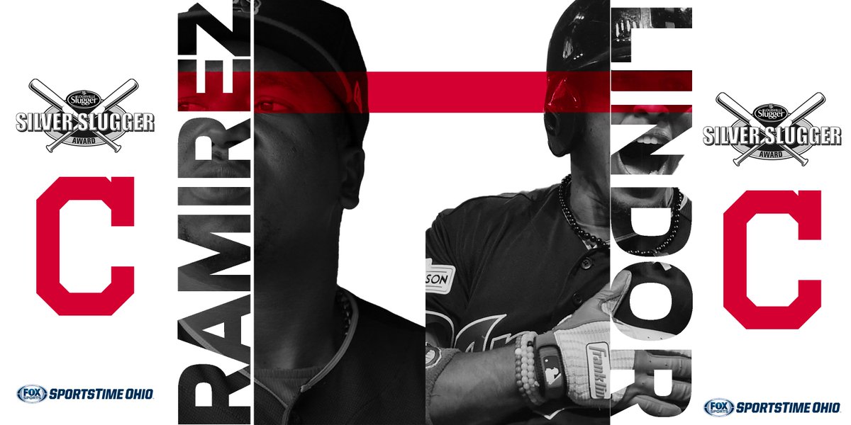 Congratulations <a href="/MrLapara/">Jose Ramirez</a> and <a href="/Lindor12BC/">Francisco Lindor</a> on their #SilverSlugger Awards. #RallyTogether