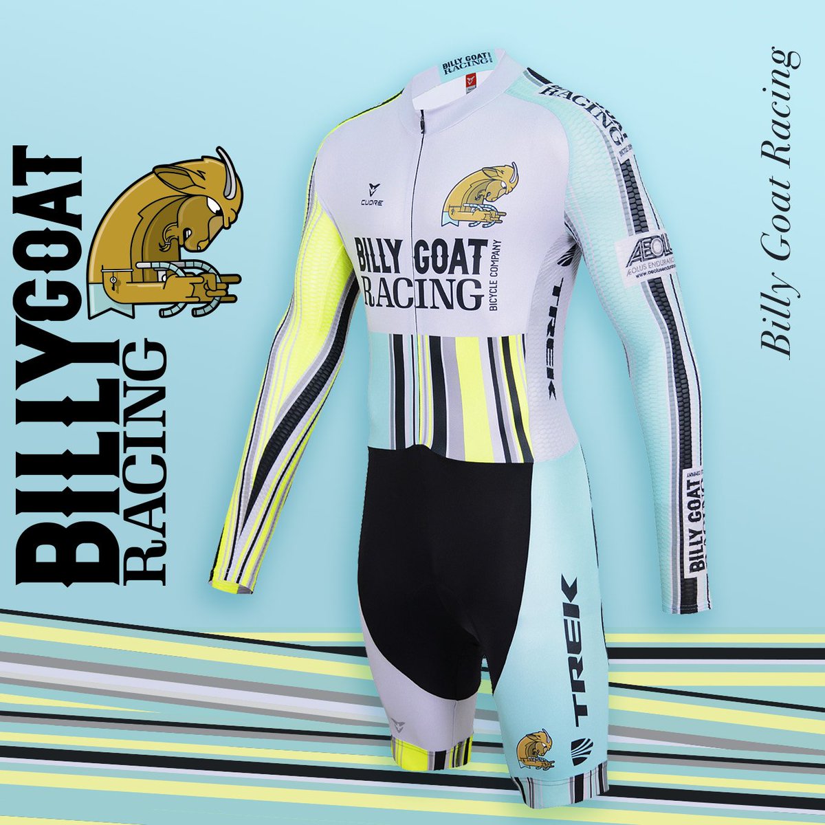 CuoreofSwiss's tweet photo. Wishin you a happy #FreshKitFriday with this Stupendous Striped Suit from @BillyGoatBike1. 🐐 
#cycling #stlouis #missouri #roadbike #bike #bicycle #cyclinglife https://t.co/i5AfzFfgCy