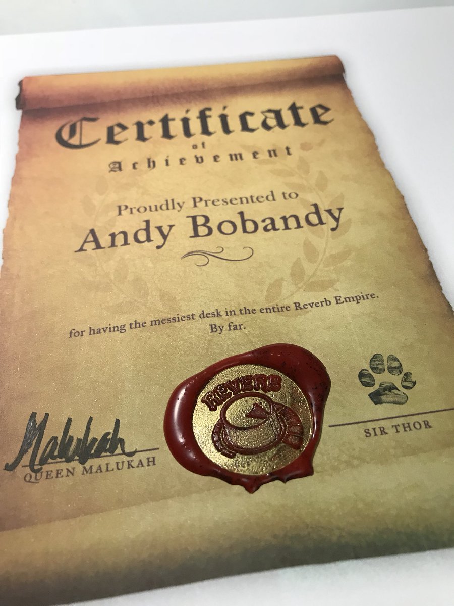 Malukah On Twitter I Made Andybobandy99 A Certificate Of