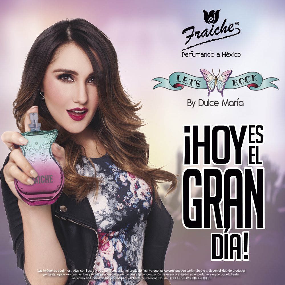 FraicheMexico's tweet photo. ¡@DulceMaria ya se está preparando! ¿Están listos? ¡Aún puedes correr por #LaNotaPerfecta! https://t.co/YgMp8rFmK8
