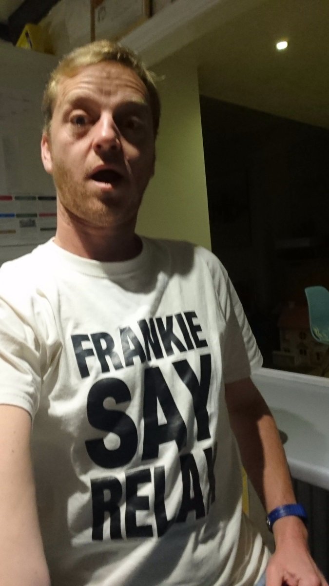 worldofmik's tweet photo. Suck that belly in #TShirtDay @6_Music #pleasuredome #lotsofcharactersleftdontknowwhattodowithem https://t.co/ed6MKcJoEH