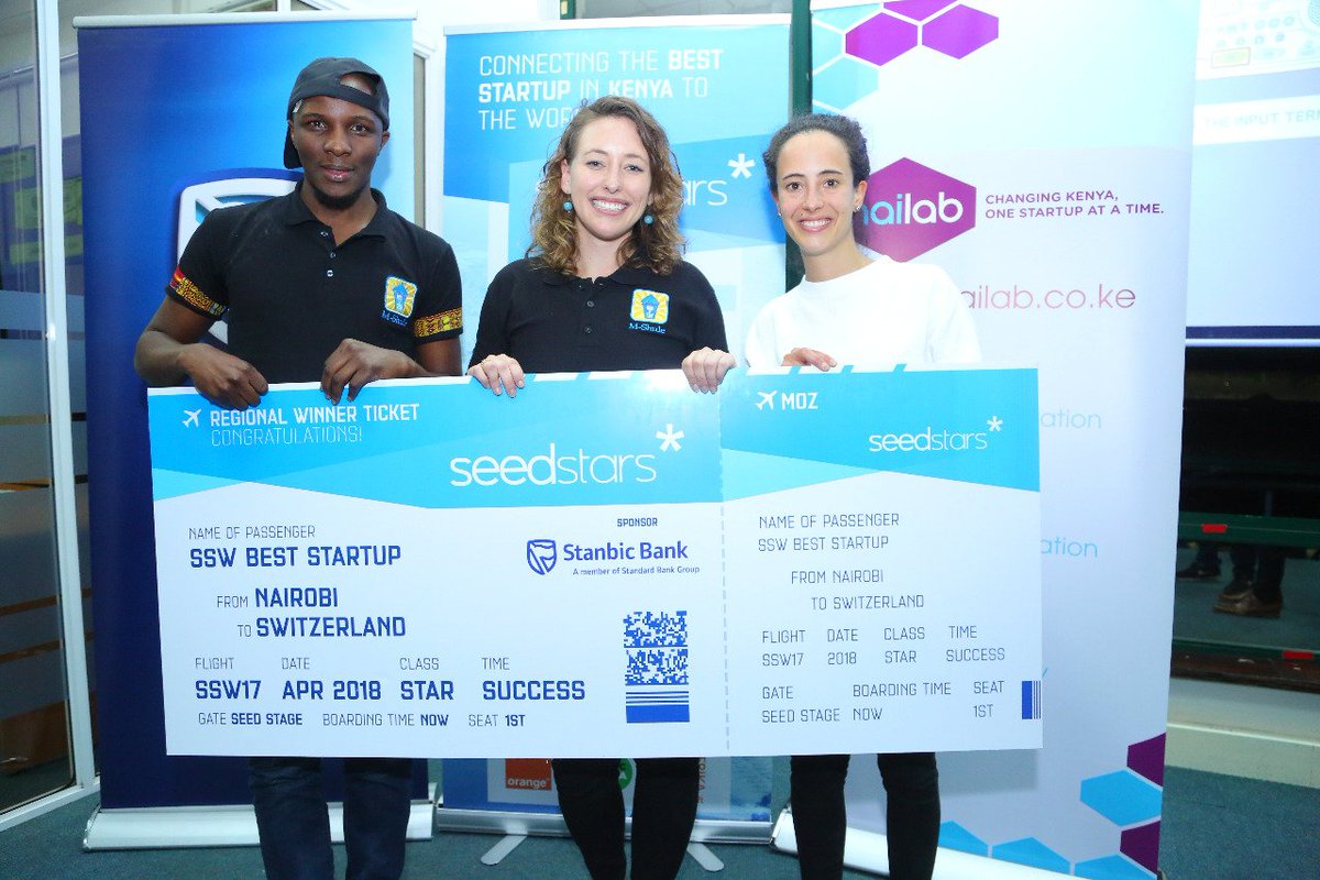 NairobiGarage's tweet photo. Congratulations to all participating Startups, we look forward to welcoming you to Nairobi Garage Community. @jobsikaz @TozzaPlus @ConnectMedKE @sokompare @BrillantPay @BodaKonnector @GR_Bima @BuuPass @OurMShule #SSWNairobi https://t.co/X3Q3KsgYG9