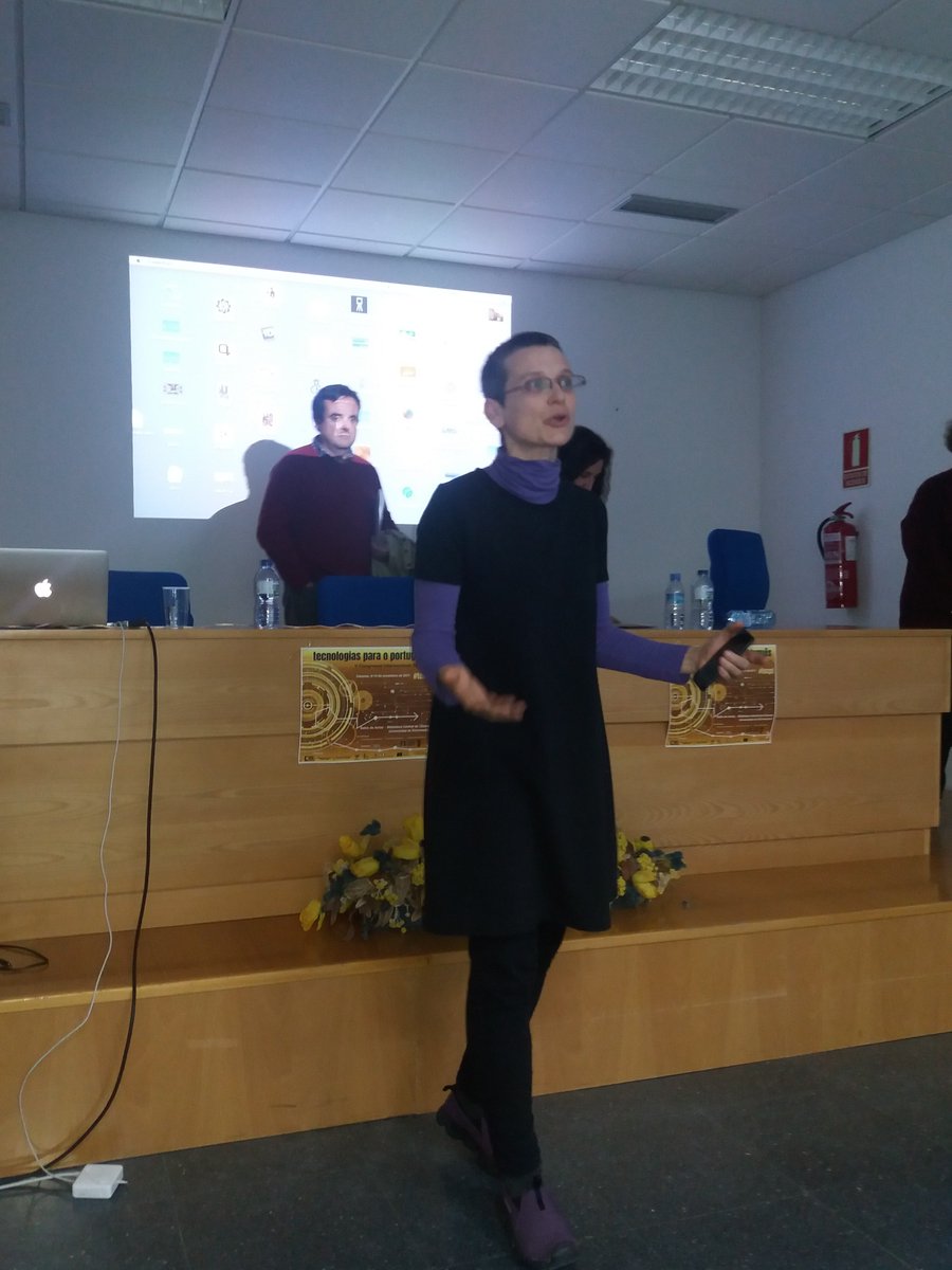 agbenito's tweet photo. A professora Iolanda Ogando encerra o V Congresso SEEPLU Caceres @seepluex @sandraceliahc @teacherinside https://t.co/38cXftHfZH