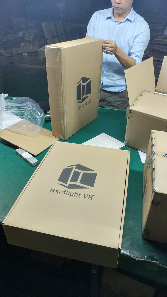 HardlightVR's tweet photo. The first Hardlight Suits are officially off the production line! https://t.co/pcdzu9JfMr