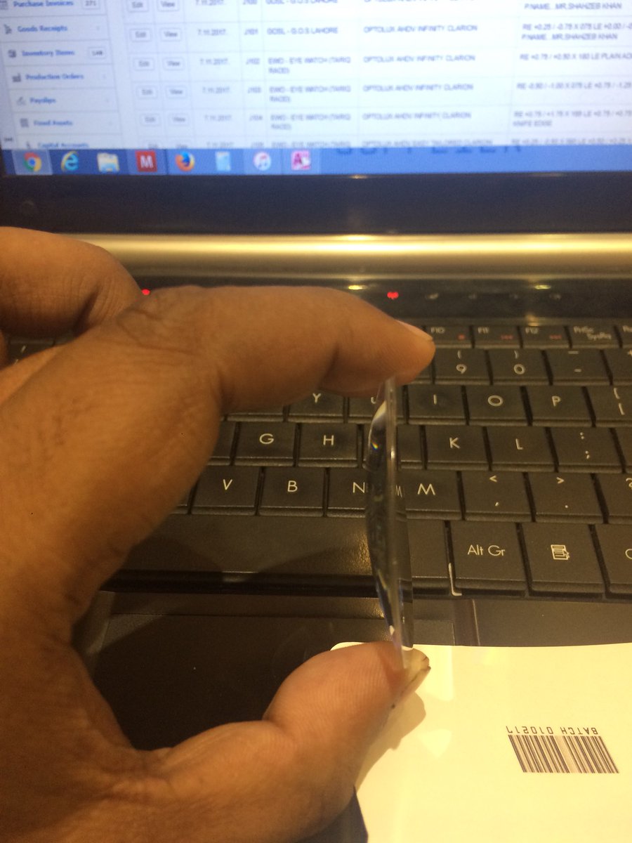 FarhanOptomec's tweet photo. #eyeview360 1.67 #Clarion Prescription +9.50//-2.50 https://t.co/IRKSOAgmYj
