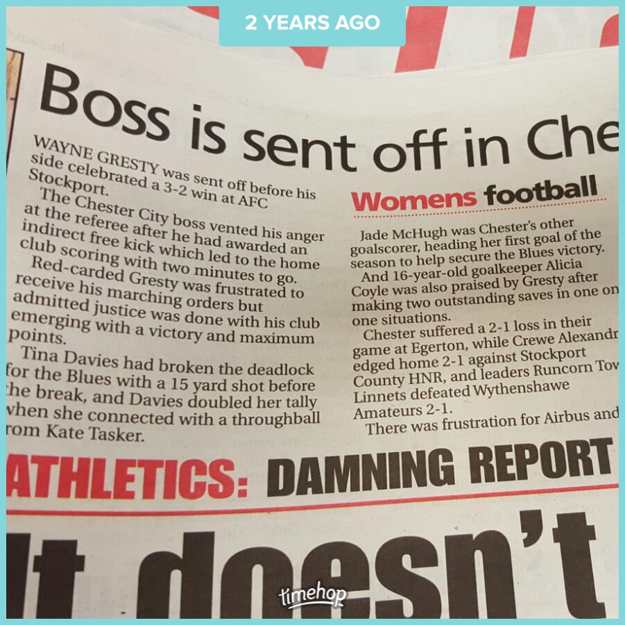 chestercityLFC's tweet photo. #tbt when the gaffer was sent off 😂 #wildwayne #cclfctimehop https://t.co/8siiE4GuJD