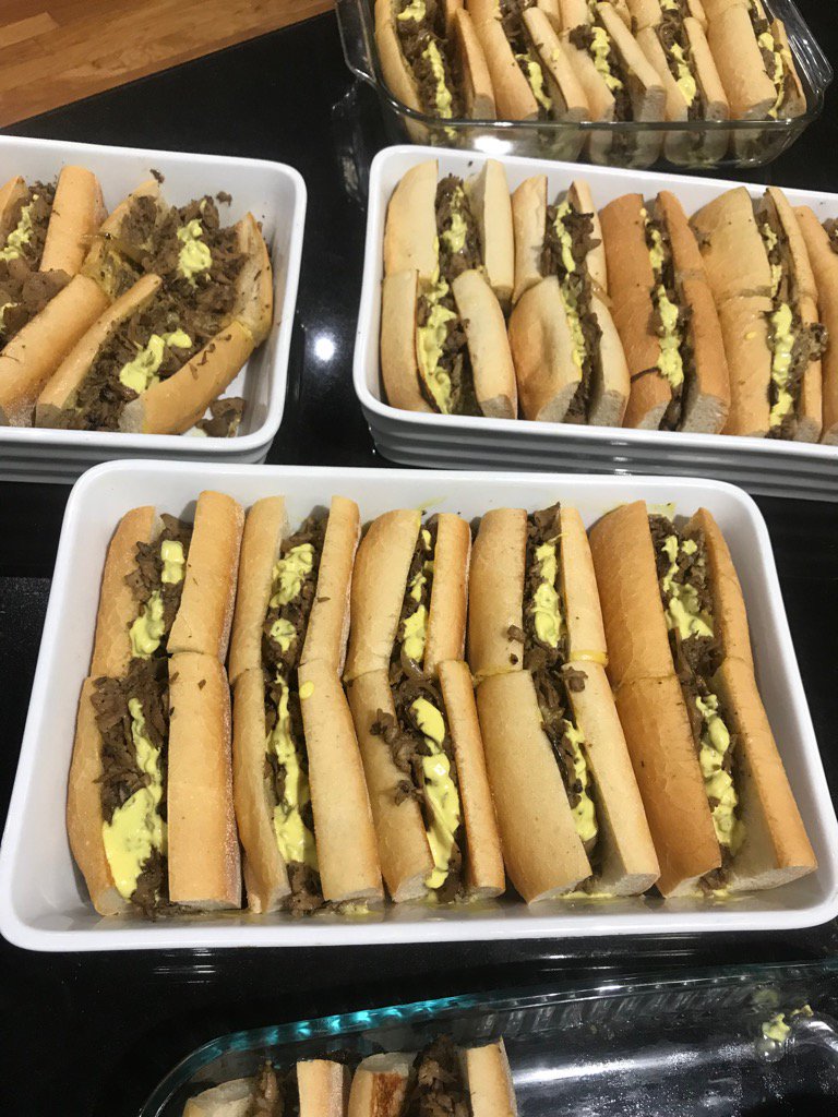 jillwaldbieser's tweet photo. Vegan Philly cheesesteaks from Vedge don’t taste sacrilegious.#FWS17 https://t.co/pao0eiiiom