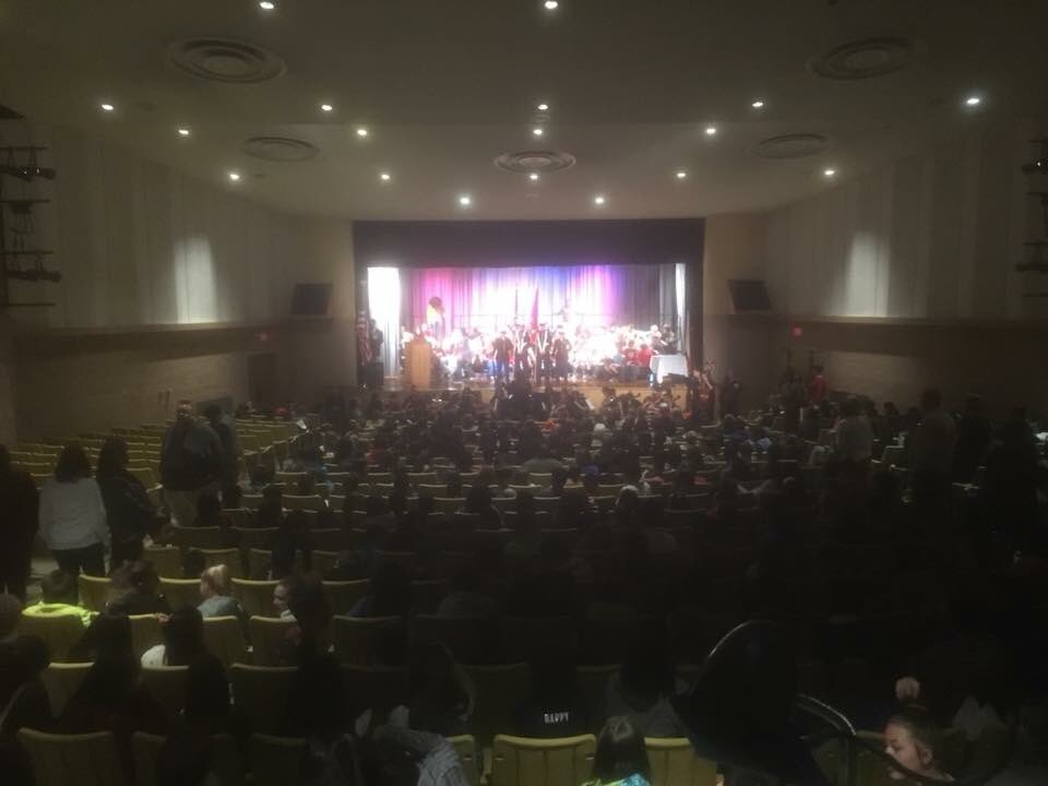 FanninPanthers's tweet photo. Another great Veterans' Day Celebration at Fannin Middle School!!! Thank You to all our Veterans. Thank you for your service and your sacrifice! https://t.co/3tMT2r2uph