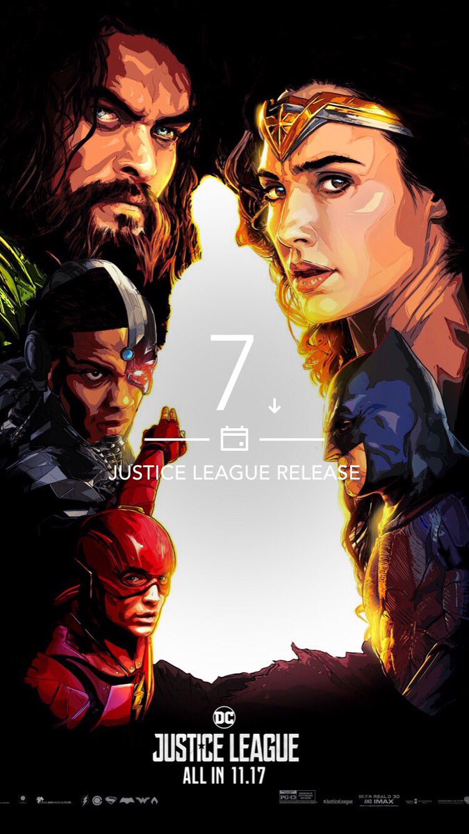 DCFilms_'s tweet image. #JUSTICELEAGUE: ONE. MORE. WEEK!