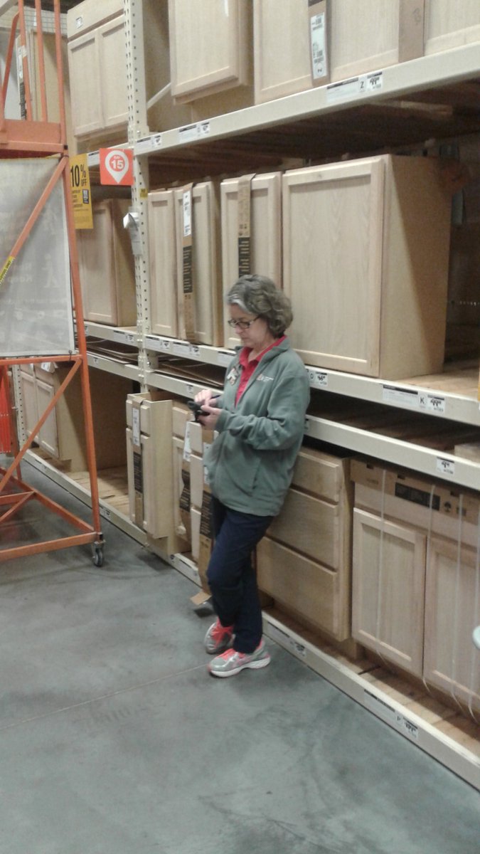 This is what the last day at home depot looks like