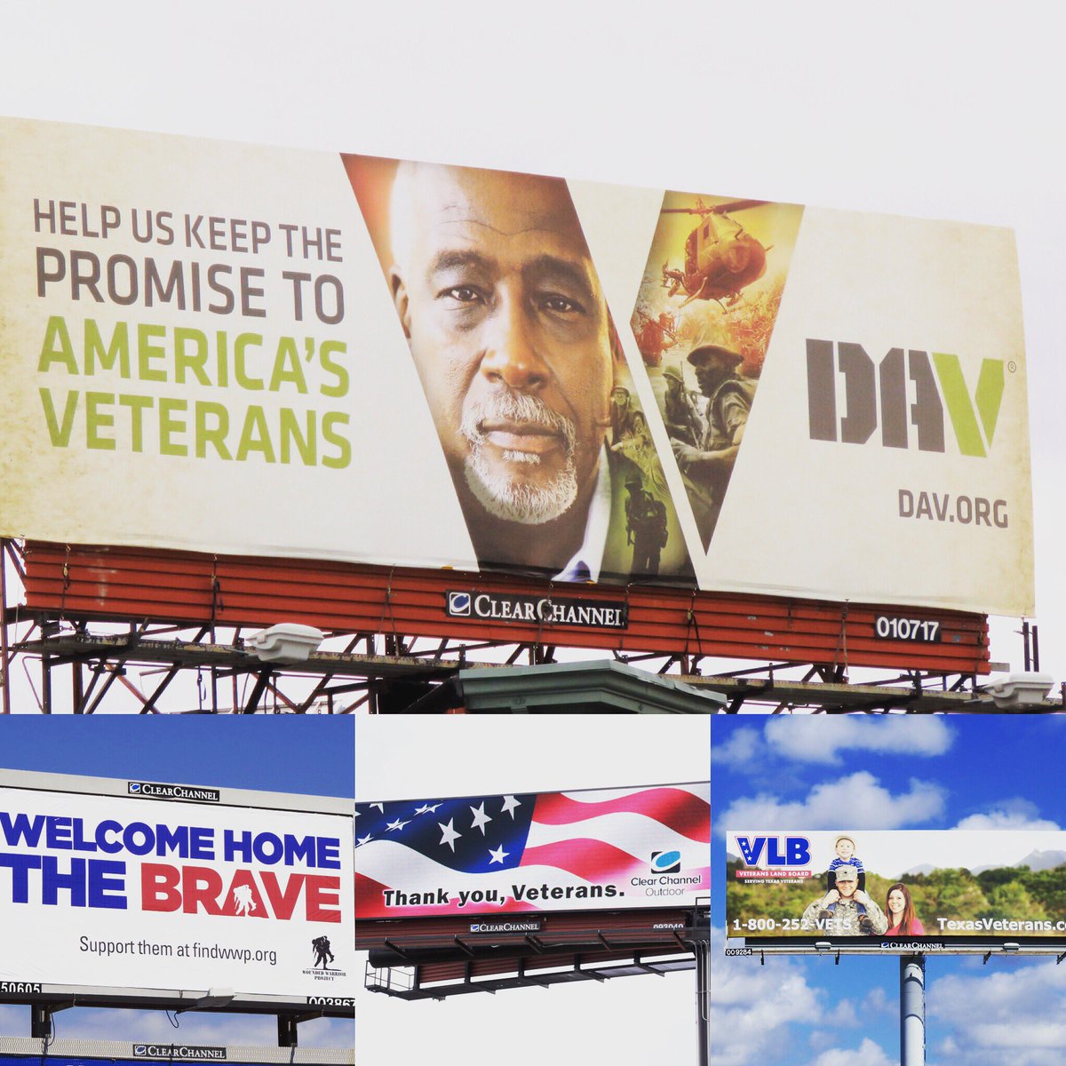 CCOutdoorNA's tweet photo. Thank you #Veterans #VeteransDayWeekend @YourOAAA @GeopathOOH #OOH https://t.co/a3oNBP6Gh3
