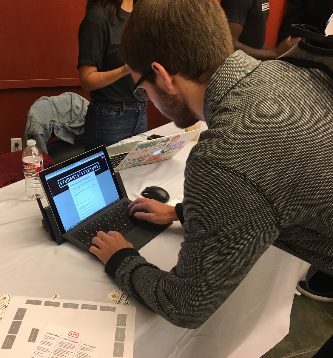 DrLuisEMartinez's tweet photo. Want to live the #StartupLife? Looking for #WorldClassTalent? Look here.
@TrinityEntrep premier program #StudentsStartups recruiting @TrinityCELCS internship fair @Trinity_U. #TrinIntern #TUEntrepreneurship #TigerPride #FindYourDirection #CELCS https://t.co/RS3ng53Yb5