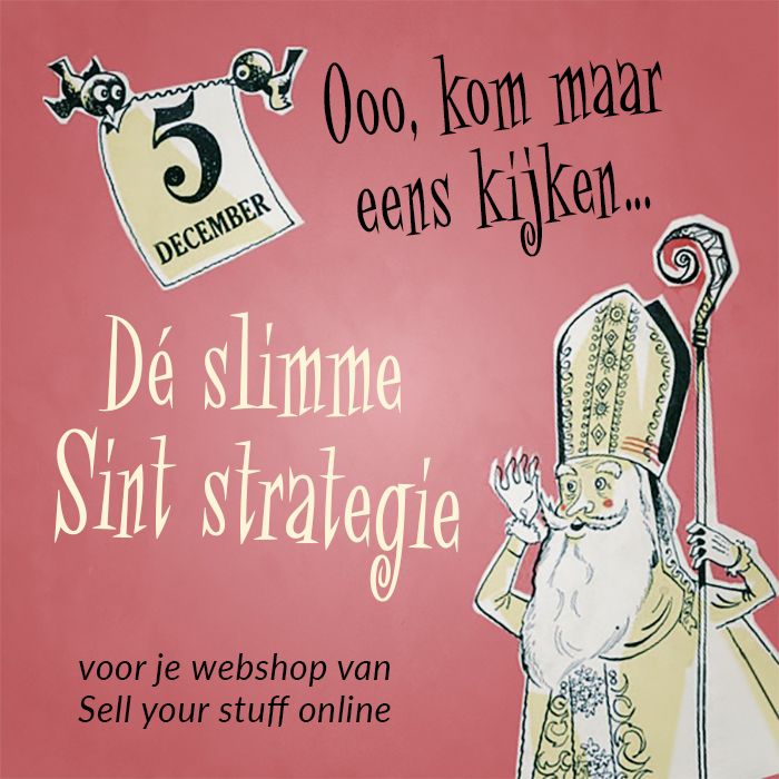 SellyourstuffNL's tweet image. SUPER AWESOME TIP &amp;gt; Dé slimme Sint strategie voor je webshop &amp;gt;&amp;gt;&amp;gt; buff.ly/2zOMglW