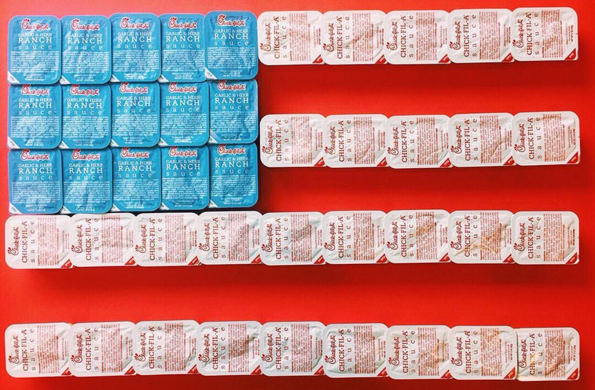 FoxValleyCFA's tweet photo. A big thank you to all military personnel from your family at Chick-fil-A. We appreciate everything you do and have done for our country. https://t.co/9Imxq2DfYz