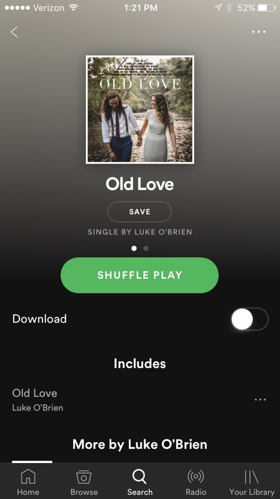 NOTsoLittleJohn's tweet photo. @BarstoolRadio @SIRIUSXM #FanMusicFriday Luke O'Brien - Old Love https://t.co/ozyvazKzQy