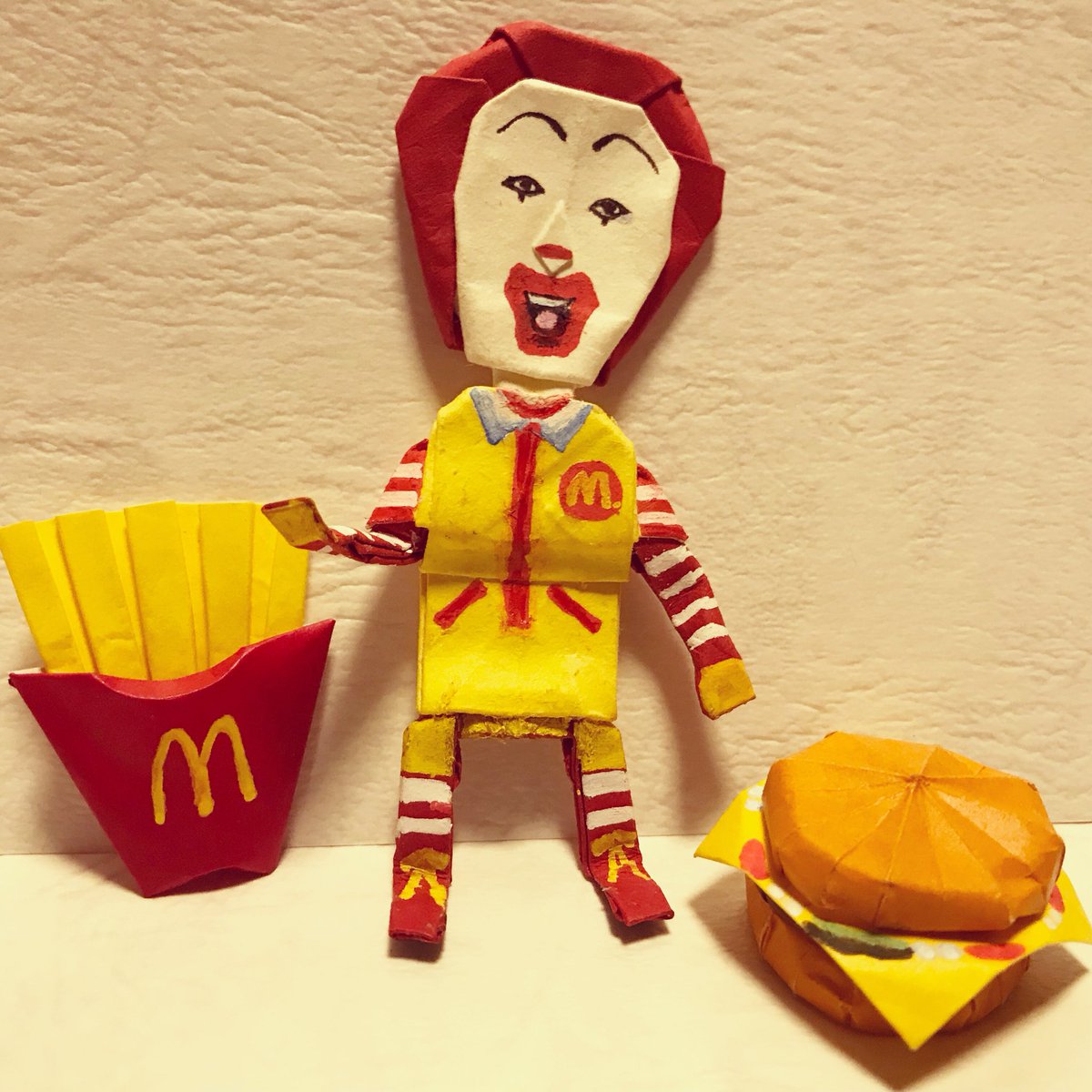 ゆうちゃん على تويتر Ronald Mcdonald By Yusuke Ito Origami Ronaldmacdonald ドナルドマクドナルド マクドナルド 折り紙作品