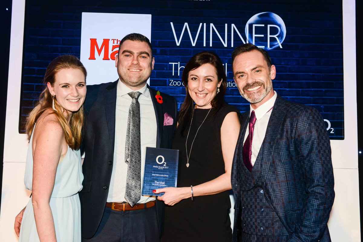 NWEMlive's tweet photo. Our thoughts on @NWEMlive and @CBarberNWEM
winning at the @Rossiterltd #O2MediaAwards2017 last night - and @jhigginsNWEM starstruck moment with @itvcorrie @Dan_Brocklebank https://t.co/PgpewOqQGM https://t.co/fEEVo2gA7v