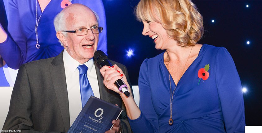 HigginsAdam95's tweet photo. The full story on @newsinglossop editor @DavidJones1943’s win at the #O2MediaAwards2017 last night to honour his remarkable 5️⃣4️⃣ years in journalism 🎉🏆⬇️ https://t.co/vK2A5BUoy1