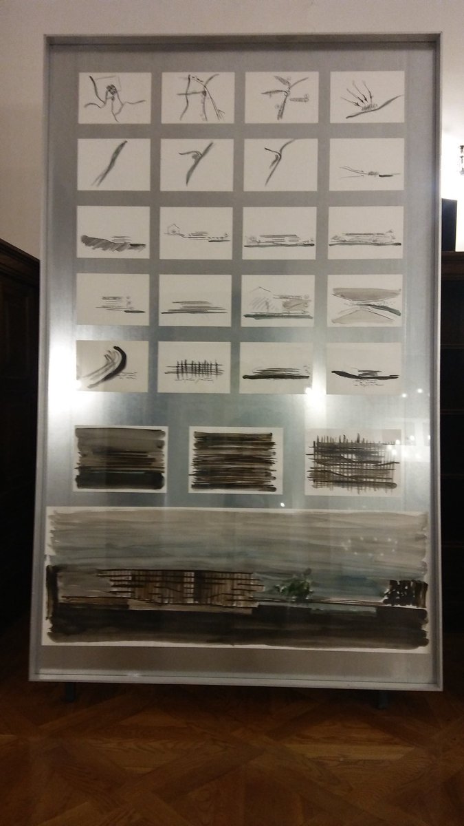ariteroom's tweet photo. Maravillosa exposición #creatividadcompartida de #RCRArquitectes en #MUGAKBienal.Dibujos maquetas planos fotografias videos..diseño industrial..
Cuanta #generosidad Muchas gracias* @RCRArquitectes @MUGAKbienal https://t.co/MFaluiAbZ4