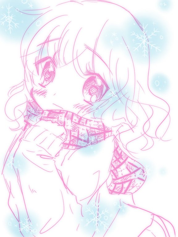 「落書き。おやすみ!」|里日菜こふゆのイラスト