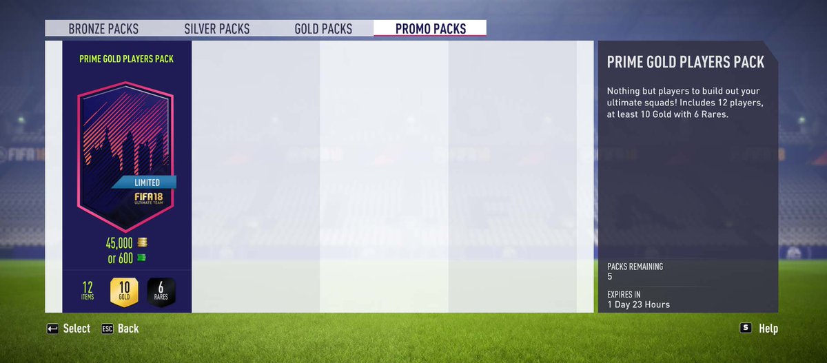 Image result for fifa 19 prime gold players pack