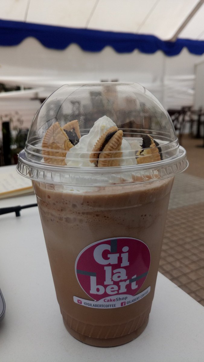 FicNuble's tweet photo. Las novedades han sido la tónica en FIC Ñuble 2017: Gilabert Coffee &amp; Cake presentó su delicioso frapuccino. https://t.co/X6LbBhvemg