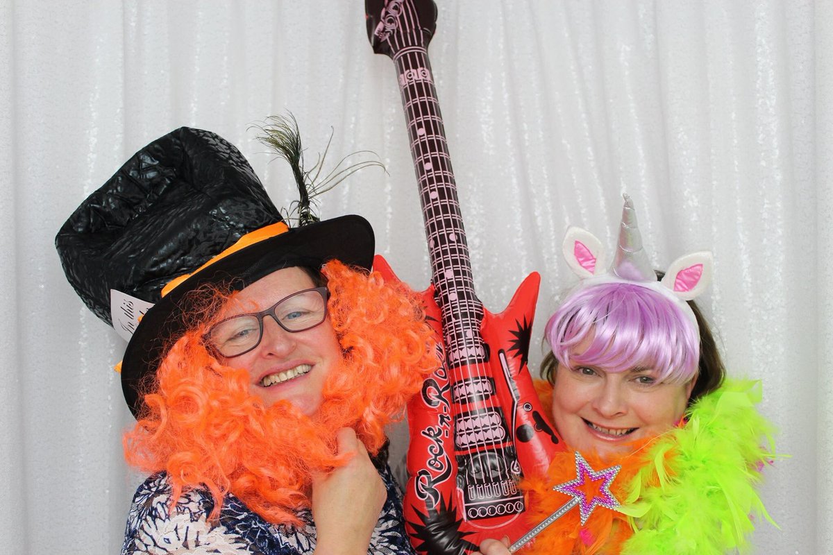 aboothandbeyond's tweet photo. ❤️this photo! Rocking our most popular hat &amp; new, white sequin backdrop 
#aboothandbeyond #Grimsby #grimsbyisgreat #lincolnshire #photobooth https://t.co/rXylOdlQur