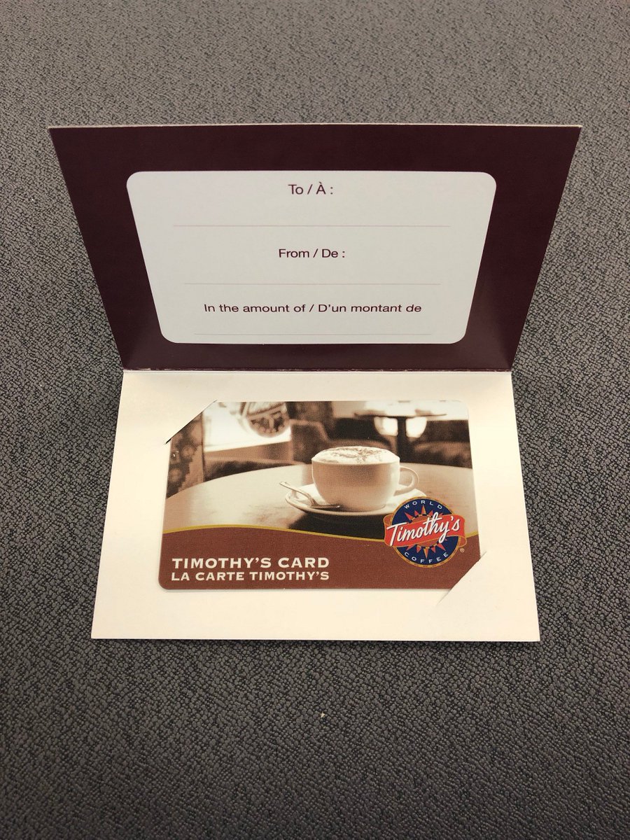 MeridianCareers's tweet photo. A happy little Friday surprise from a @MeridianCU ABM - deposit envelope stuffed with a Timothy's gift card! Another little #MeridianDifference at work. #WelcometoDifferent #employeesarememberstoo https://t.co/bPlJdKTetv