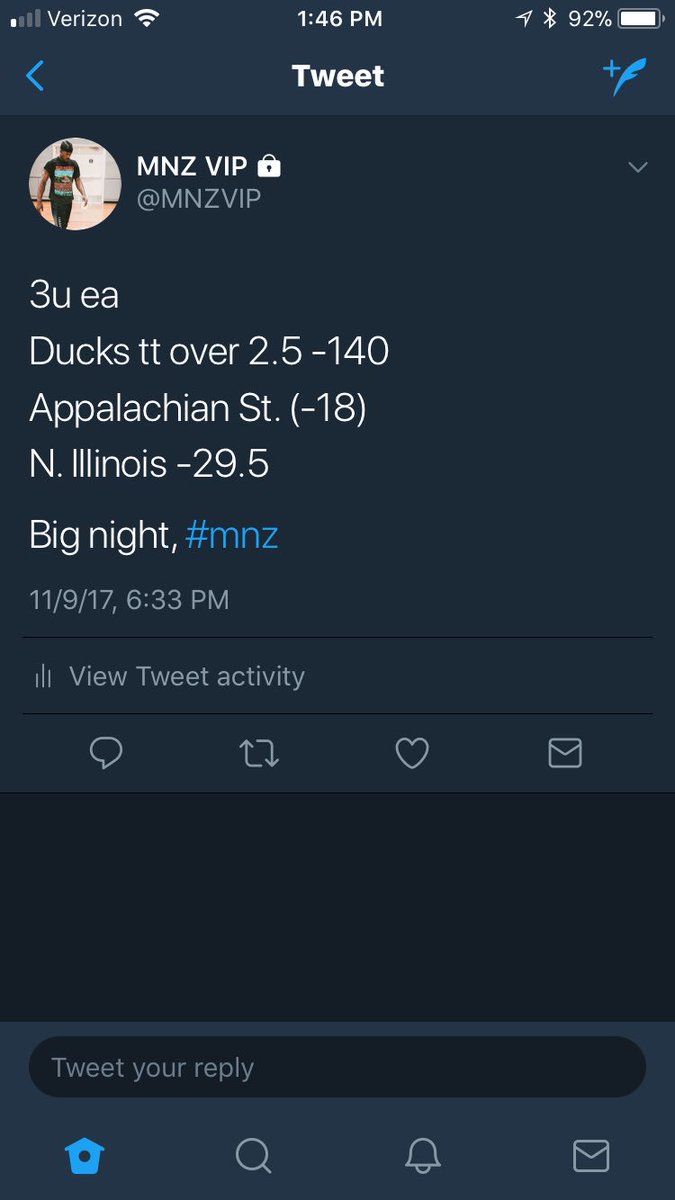 MNZ PICKS tweet media