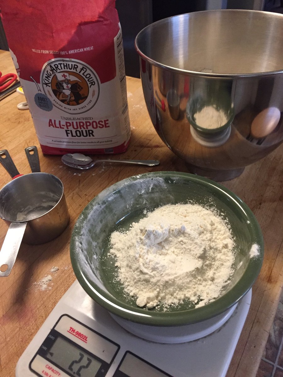 King Arthur Flour Ingredient Weight Chart