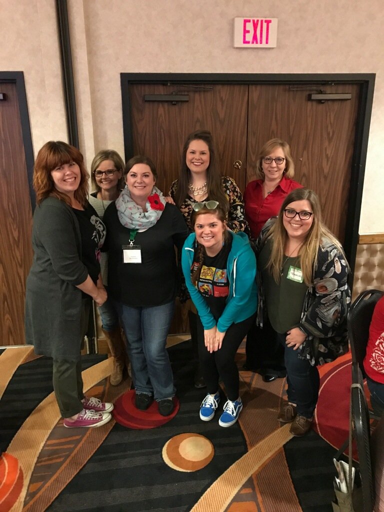 NewberrysArt's tweet photo. @SheridanSES @SheridanSD37 @Lindsey_Bohler @GoinsAngelee Thank you for these past two days of learning with my fellow art educators at the @ArkArtEducators conference!
#yjnation #SESArtRocks #AAE2017 https://t.co/TzJy1L5e3H
