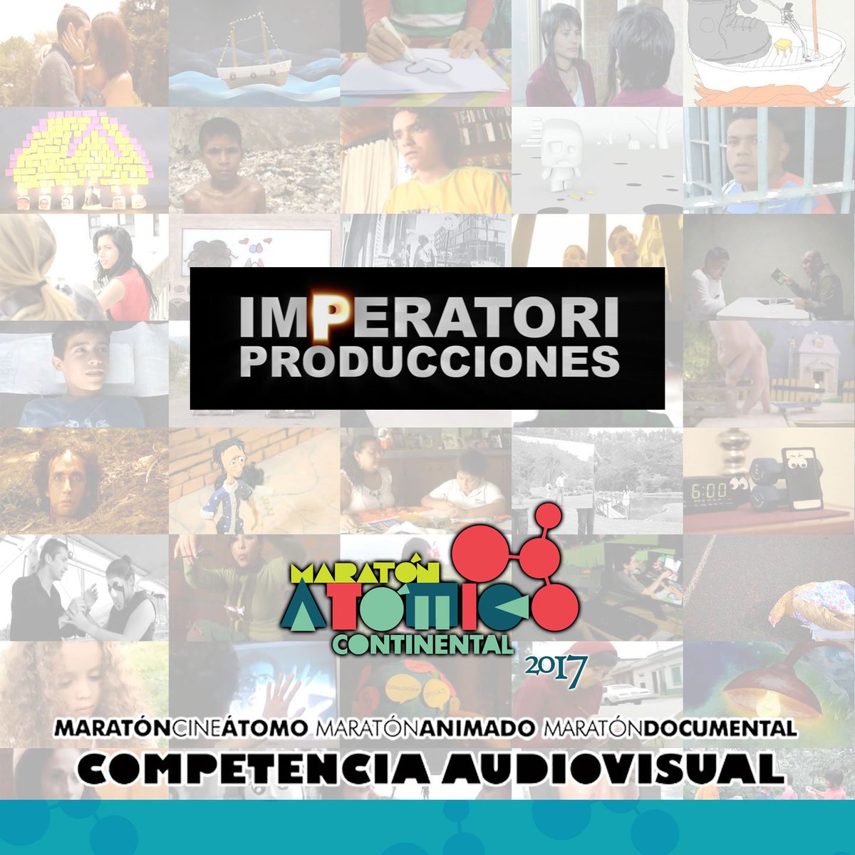 Maratomico's tweet photo. Te invitamos a seguir @imperatorip cuenta oficial de Imperatori Producciones, Patrocinante Oficial del Maratón Atómico Continental #Maratomico2017 @FestCineVzlano #FCV2017 https://t.co/z3teHsjbWG