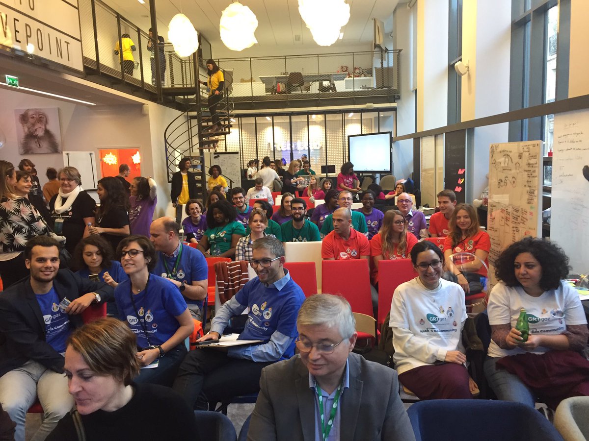 PierreAstruc's tweet photo. #hack4gaz #parlonsgaz un challenge relevé par toutes les équipes et bravo aux lauréats. Fier de cet engagement @GRTgaz https://t.co/LOrzwUNAFG