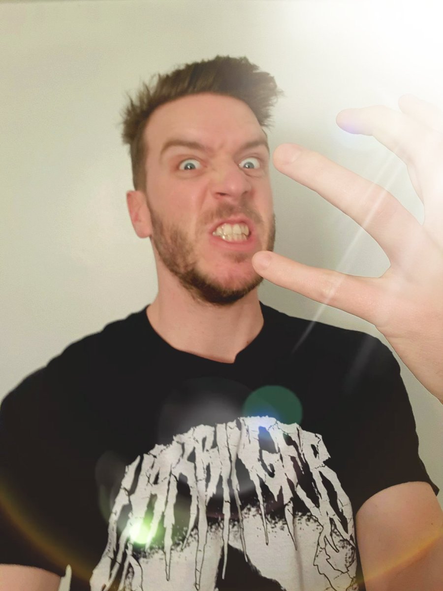 ProgPromotions's tweet photo. @ProgPromotions here, embracing #teeshirtday on @BBC6Music rocking @RedFang @harbingerriffs & @BCInitiate
#Metal #ProgressivePromotions #Guildford #ProgressiveMetal #bbc6music @steve_lamacq https://t.co/S972XLdZxp