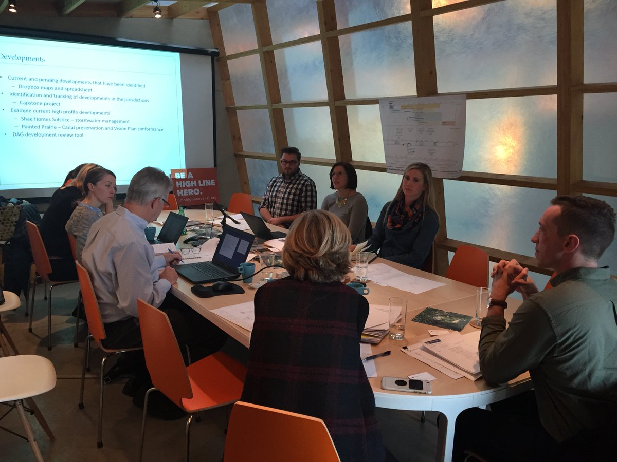 COHighLineCanal's tweet photo. Day 19 #gratitude71: our excited planning team, @SasakiDesign and Livable Cities Studio, kicking off framework planning. #HighLineCanal https://t.co/1HoPmEybBv