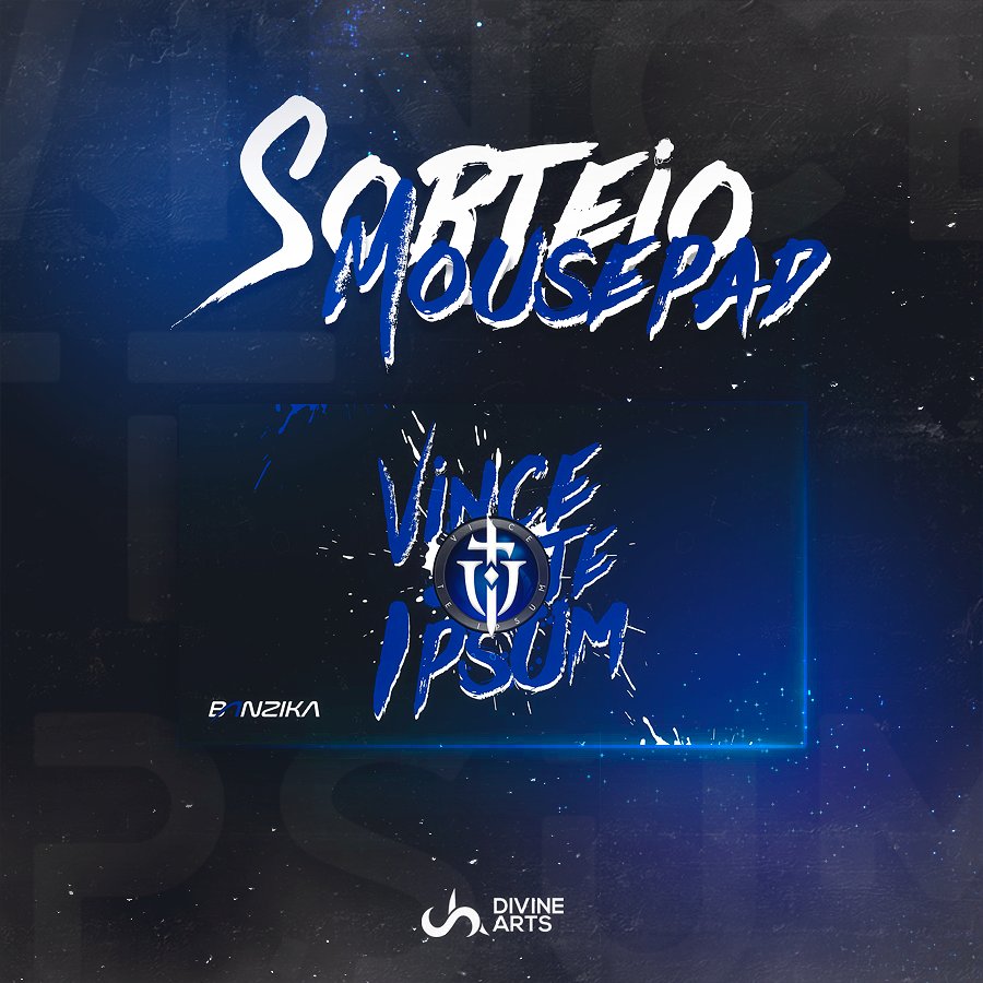 vTiesports's tweet photo. Nossa grande parceira Divine Arts está fazendo um sorteio de um mousepad nosso! Uma grande oportunidade pra quem precisa trocar.
Para participar, é bem fácil, basta:
🔹 Curtir a Divine Arts
🔹 Marcar 02 amigos na publicação original
https://t.co/gZCQYEIZpJ 
Boa sorte a todos ♥ + https://t.co/mXkW1nqQco
