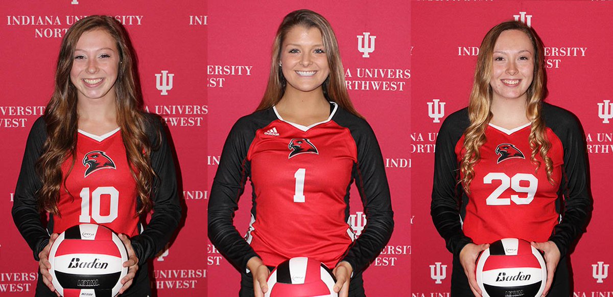 IUNRedHawks's tweet photo. Nebel, Gardenhire, Mulvaney receive A.I.I. All-Conference Honors
 - https://t.co/CbzpZrGBhE https://t.co/bhkWjCidH0